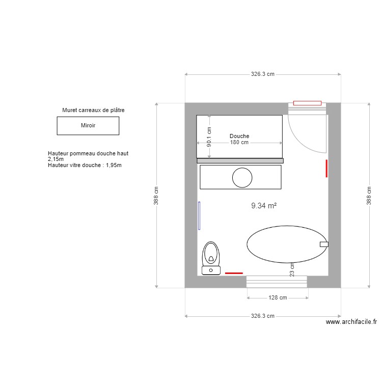 Salle de bains 4. Plan de 0 pièce et 0 m2