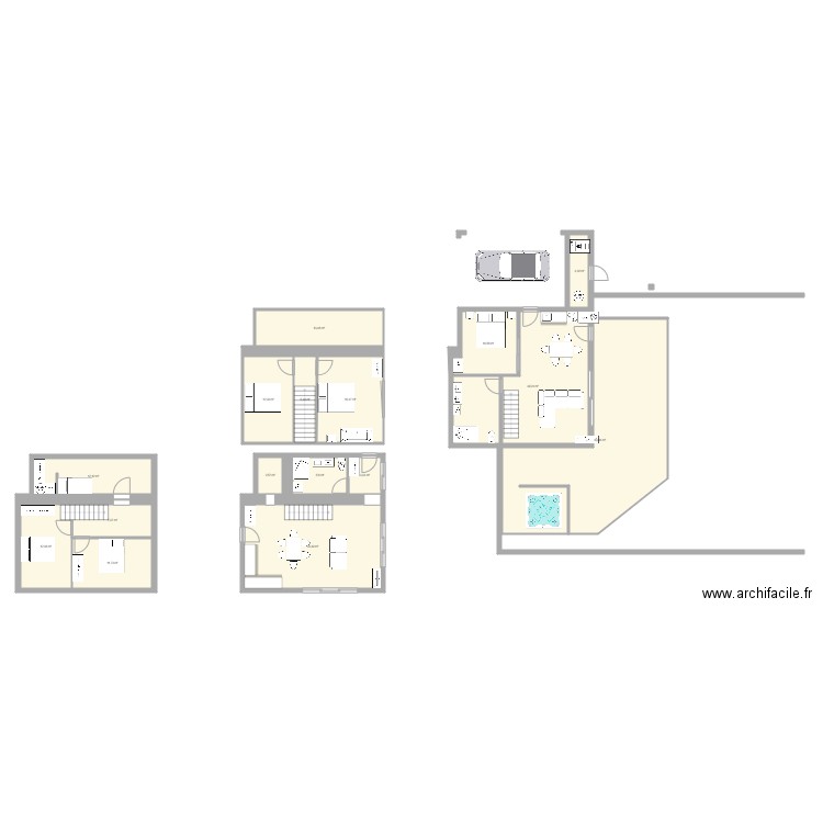 Gites 2. Plan de 0 pièce et 0 m2