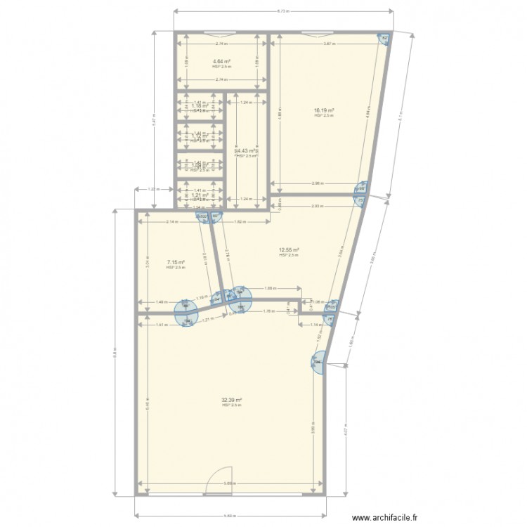 sg lyautey. Plan de 0 pièce et 0 m2