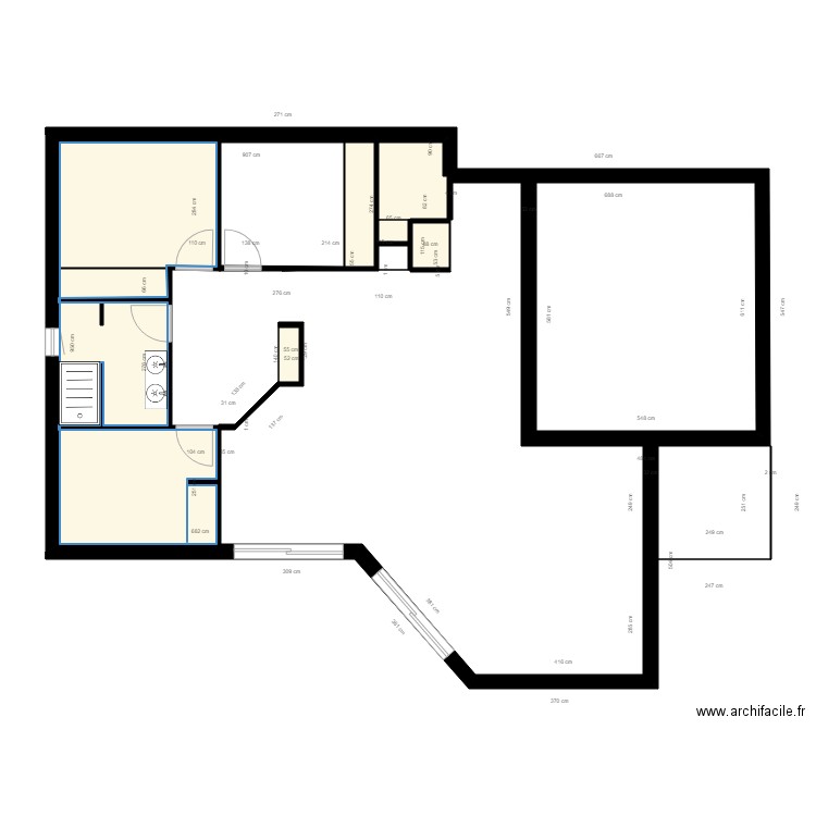 maison individuelle F. Plan de 0 pièce et 0 m2