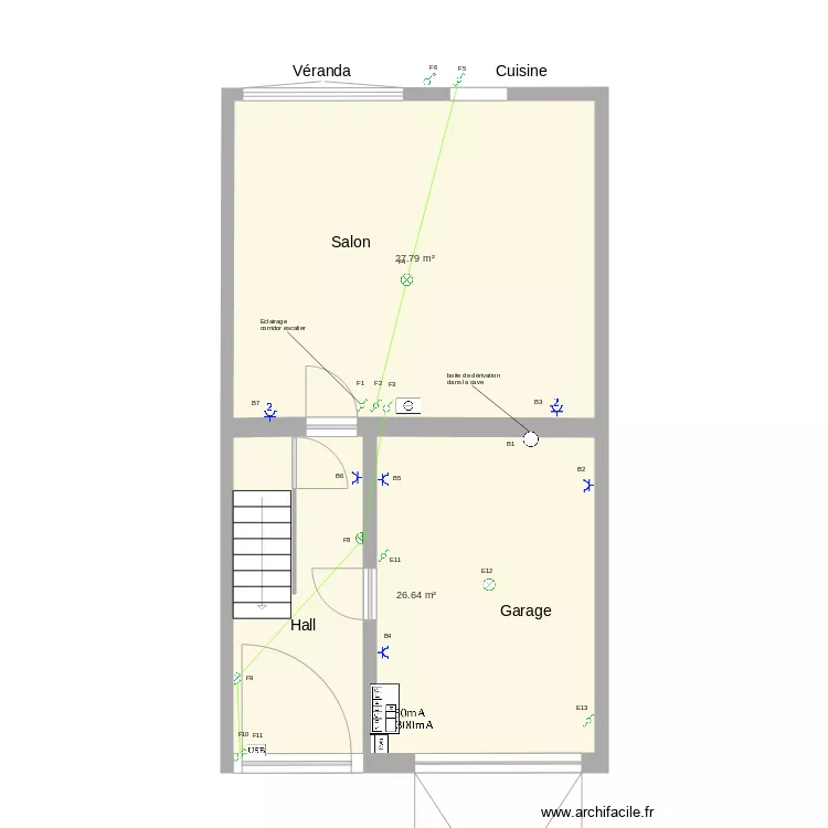 kalala rez chauss&eacute; 2. Plan de 