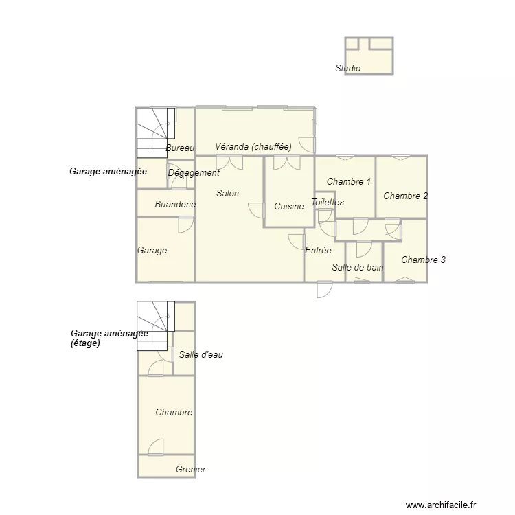 Croquis MAYEUX. Plan de 