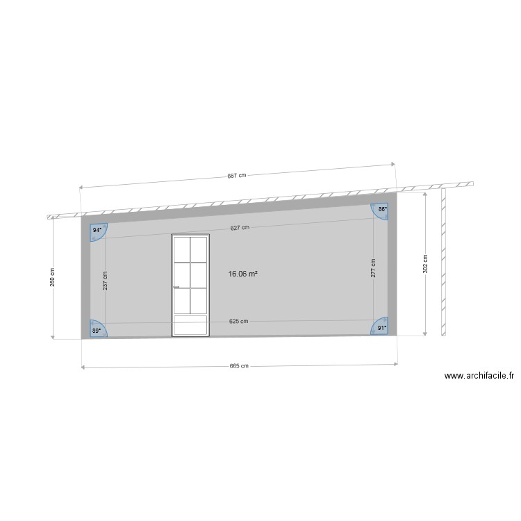 façade entre . Plan de 0 pièce et 0 m2