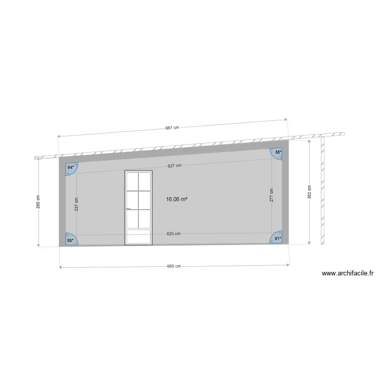 façade entre . Plan de façade entre . Plan de