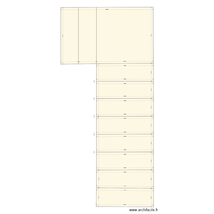 escalier balance. Plan de 0 pièce et 0 m2