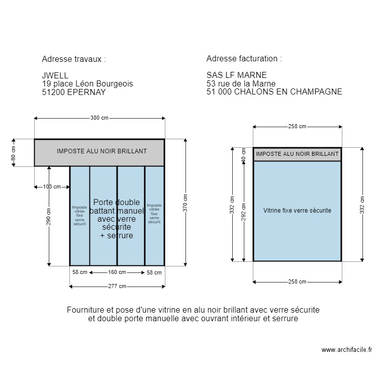 JWELL plan vitrine. Plan de 0 pièce et 0 m2