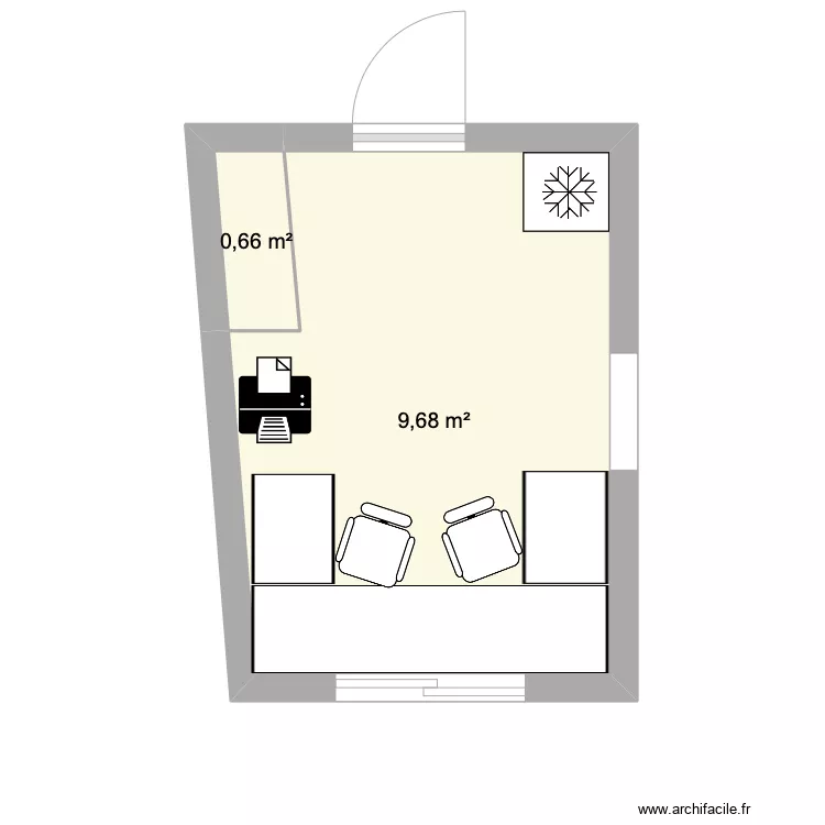 Bureau. Plan de Bureau. Plan de