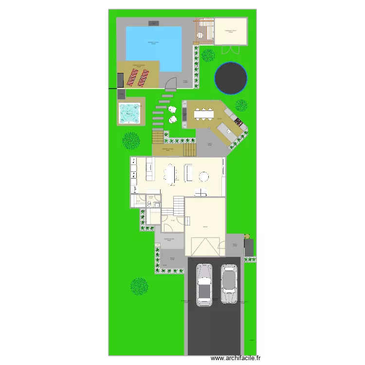 828 Madrigal ext&eacute;rieur avril 2021. Plan de 