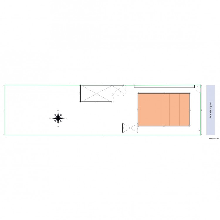 Plan de situation. Plan de 0 pièce et 0 m2