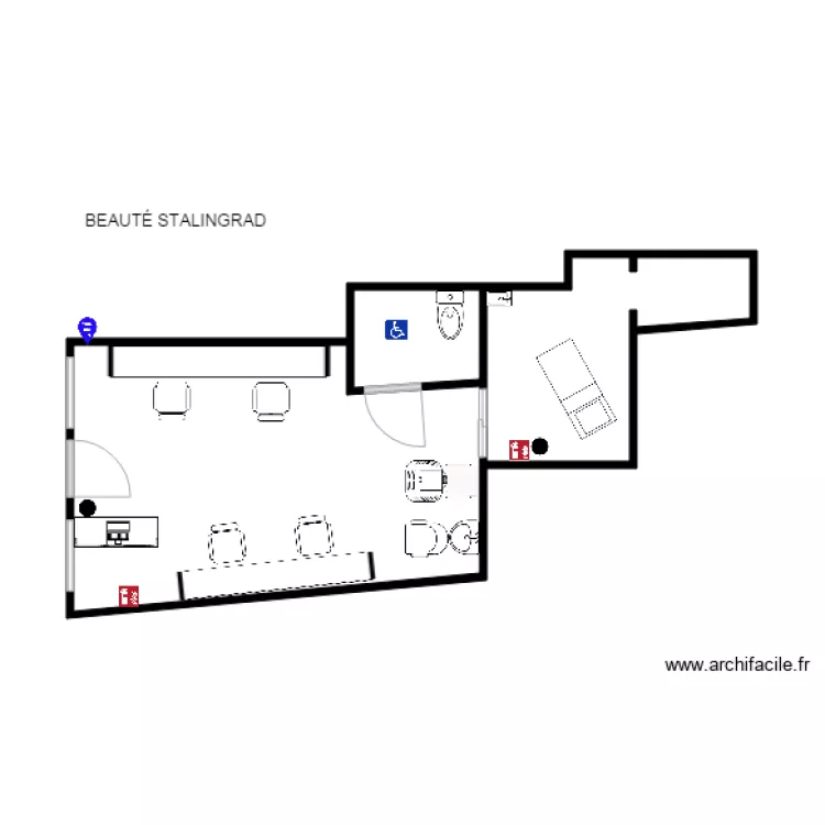 couffeur 10e staligrad. Plan de 