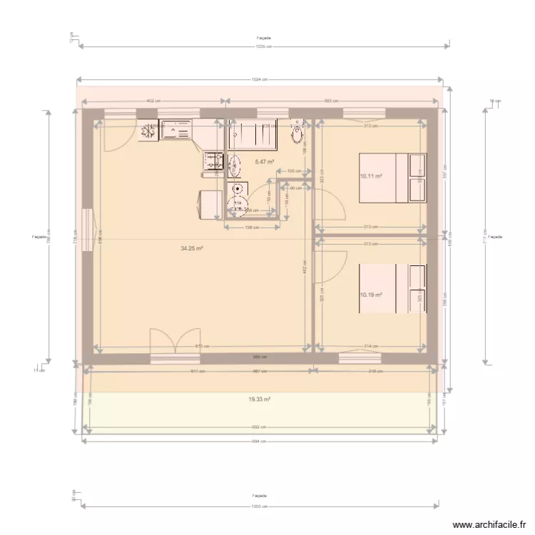 PLAN NATHALIE 2. Plan de 