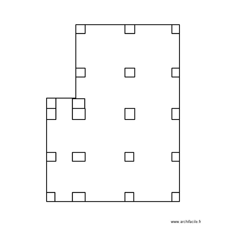 VOUZON. Plan de 19 pièces et 3 m2