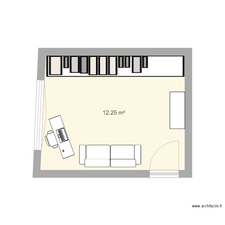 Nouveau salon. Plan de 0 pièce et 0 m2