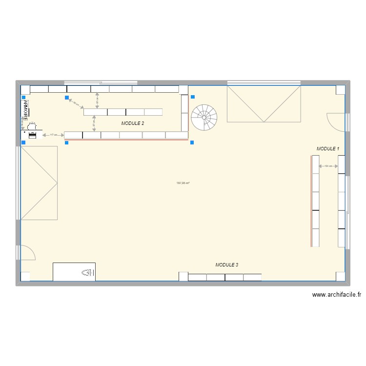 L'ATELIER DU TP. Plan de 0 pièce et 0 m2