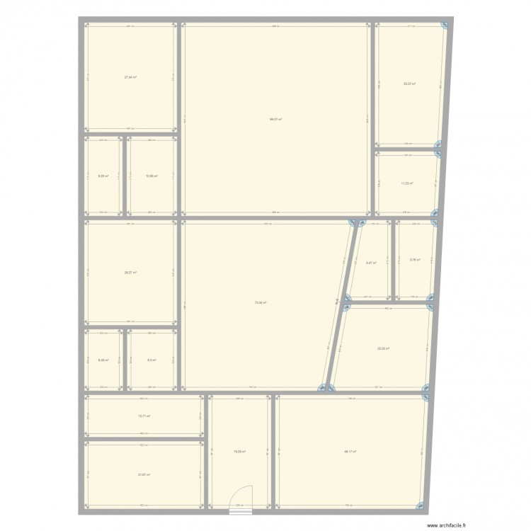 hangar st xandre. Plan de 0 pièce et 0 m2