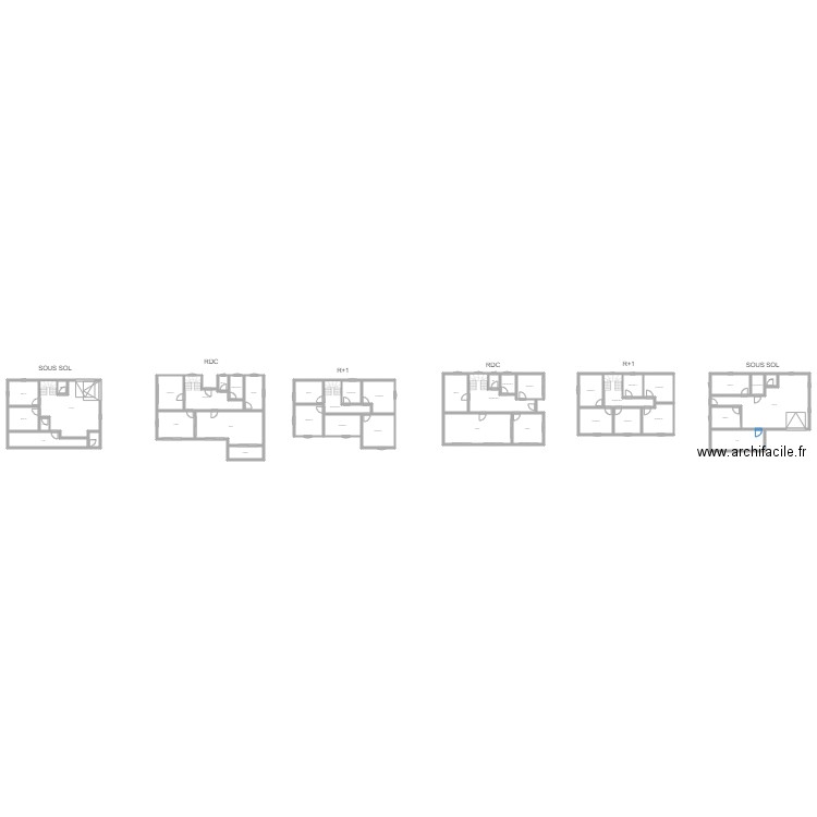 350601203. Plan de 42 pièces et 537 m2