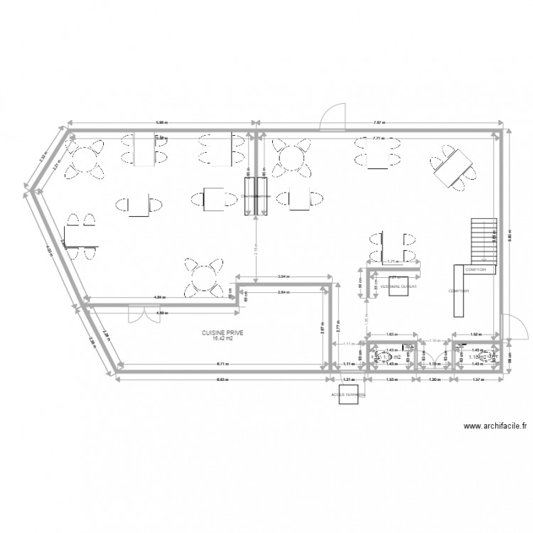 AUBERGE DE LA CROIX VERTE NEUNG. Plan de 0 pièce et 0 m2