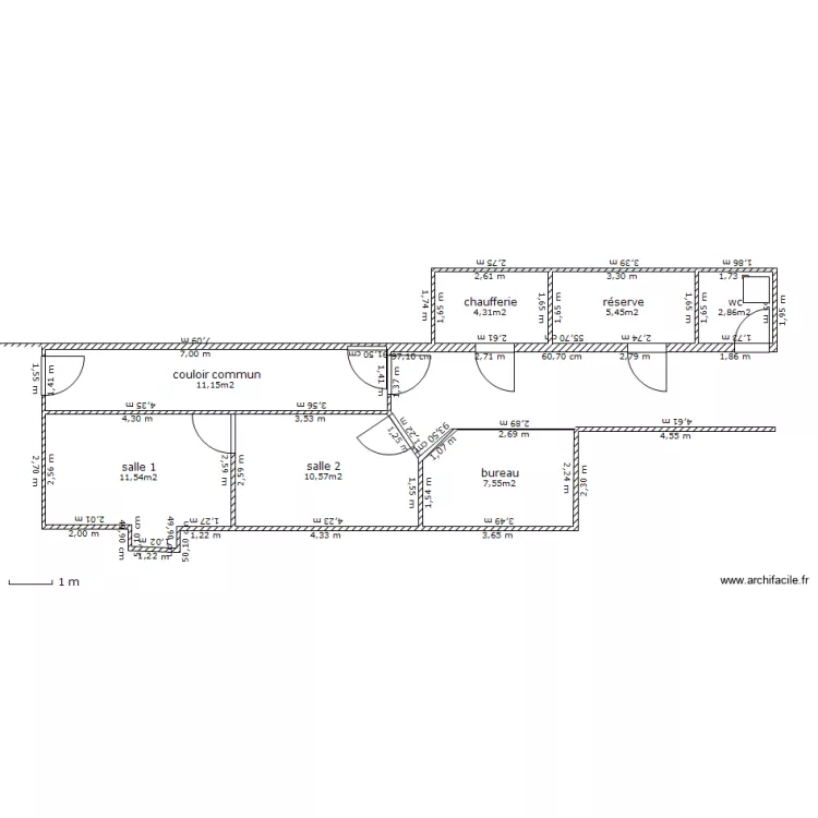 cabinet. Plan de cabinet. Plan de