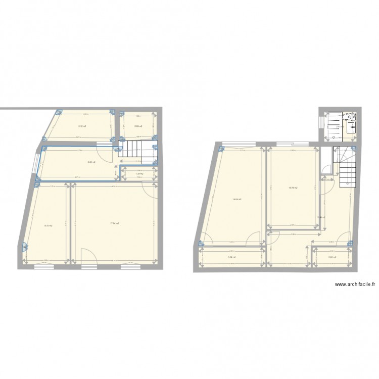 97 Nationale V2. Plan de 0 pièce et 0 m2