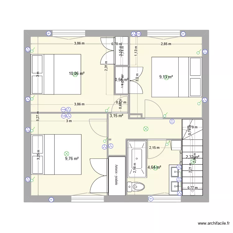 Le 13. Plan de 11 et 168 m² Le 13. Plan de 11 et 168 m²