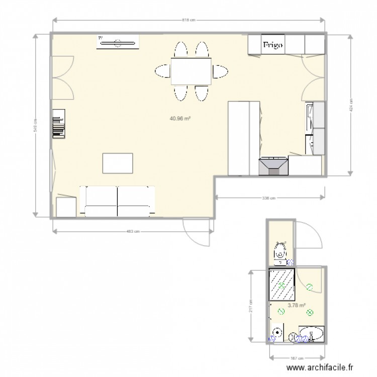 MAISON PM. Plan de 0 pièce et 0 m2