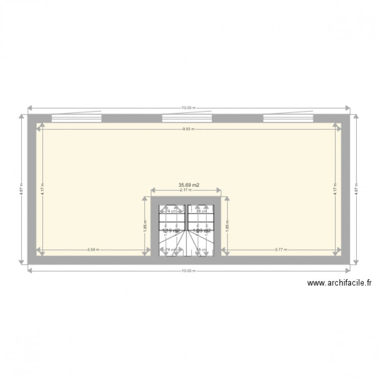 projet client x apres. Plan de 0 pièce et 0 m2