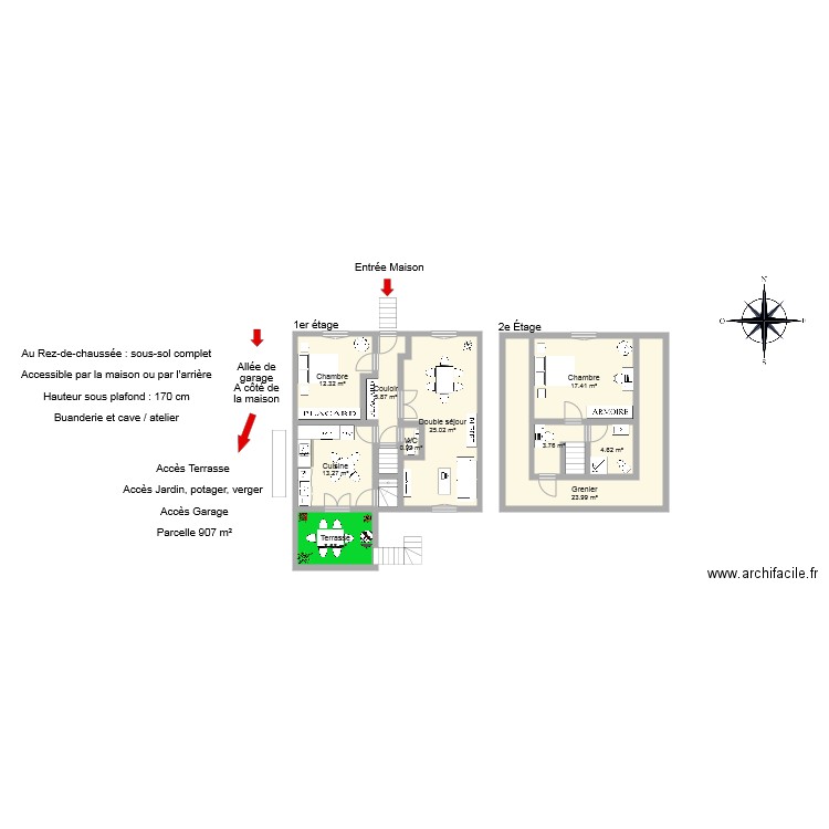 MOREAU1. Plan de 0 pièce et 0 m2