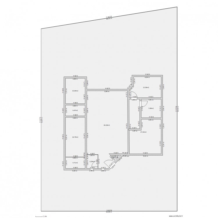 1 PLAN ROBERT. Plan de 0 pièce et 0 m2