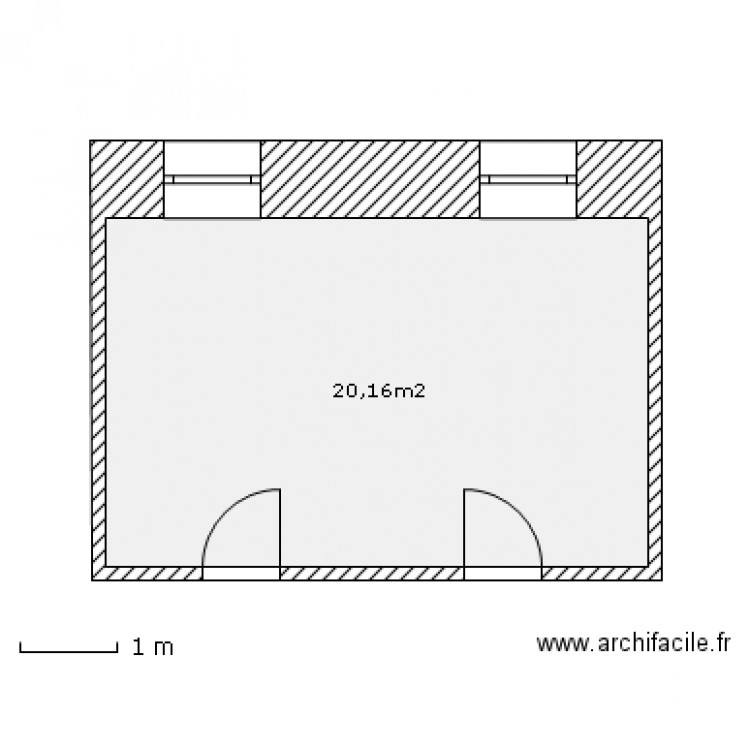azrgfhe. Plan de 0 pièce et 0 m2