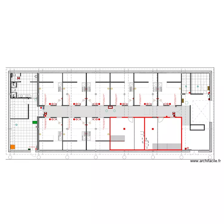 PLAN MODIF MONTCHAT. Plan de 