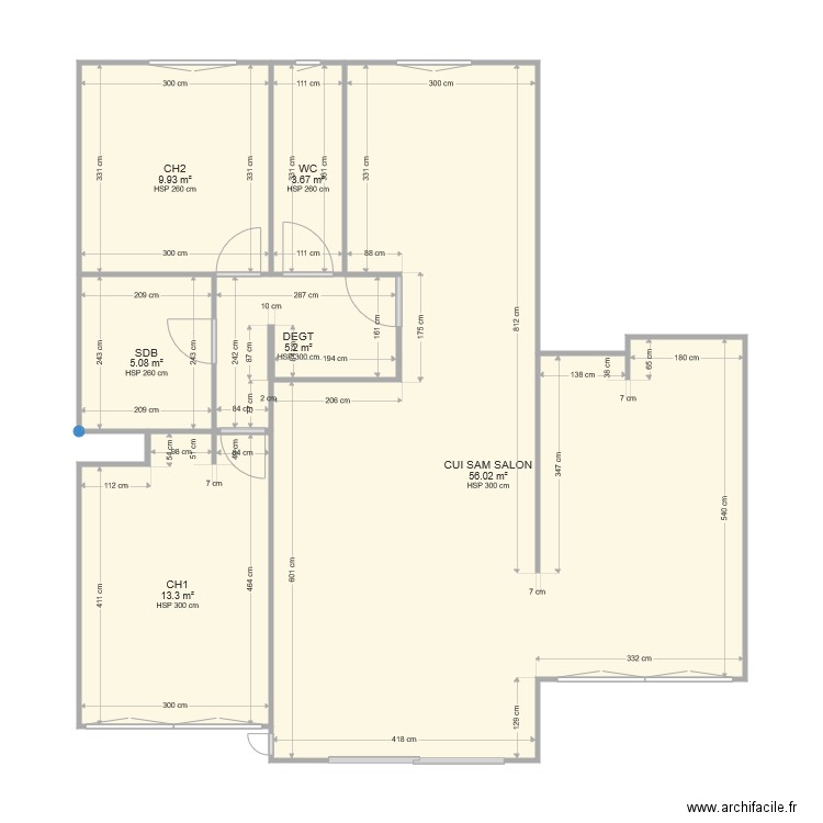 FR CREANCE. Plan de 0 pièce et 0 m2