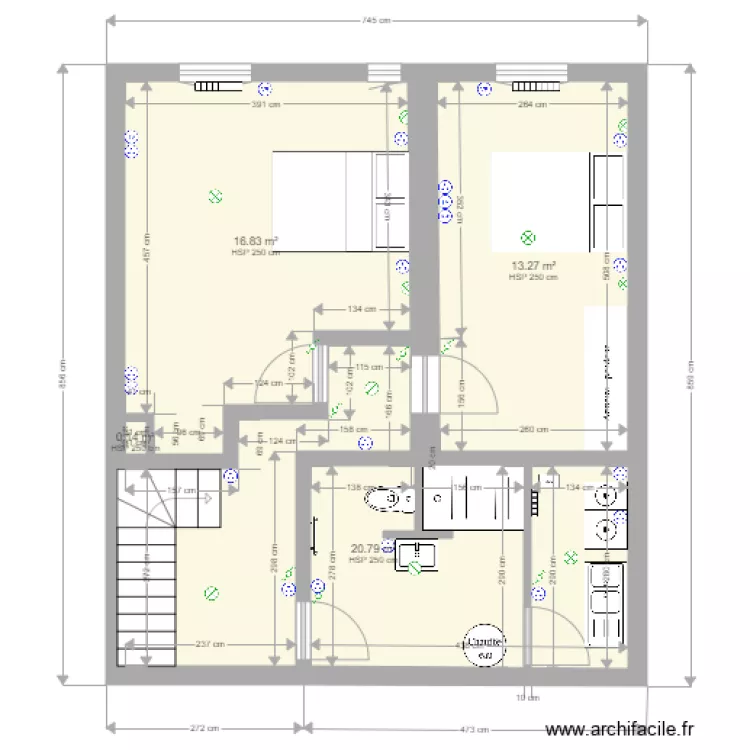 ETAGE 2 ELECTRICITE. Plan de ETAGE 2 ELECTRICITE. Plan de