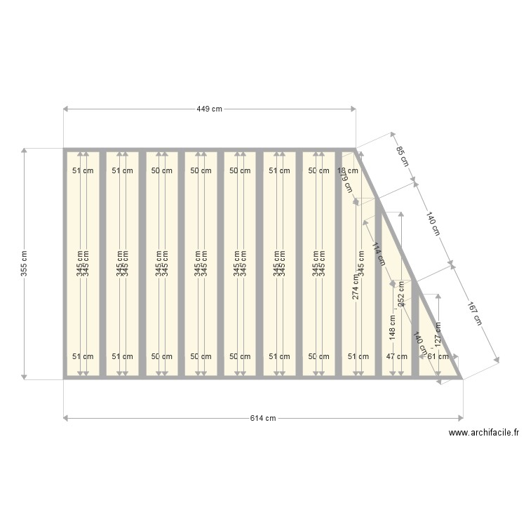 RAMPANT GAUCHE. Plan de 0 pièce et 0 m2