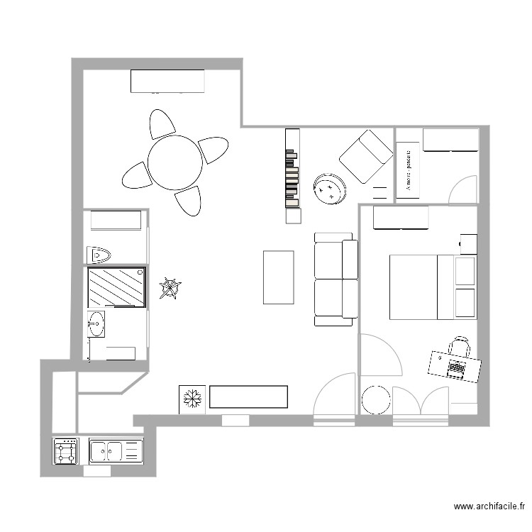 RDC 4. Plan de 0 pièce et 0 m2