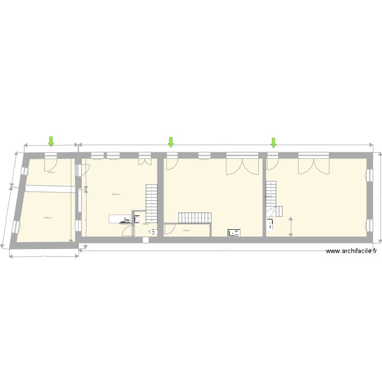 essai 4 maisons. Plan de 0 pièce et 0 m2