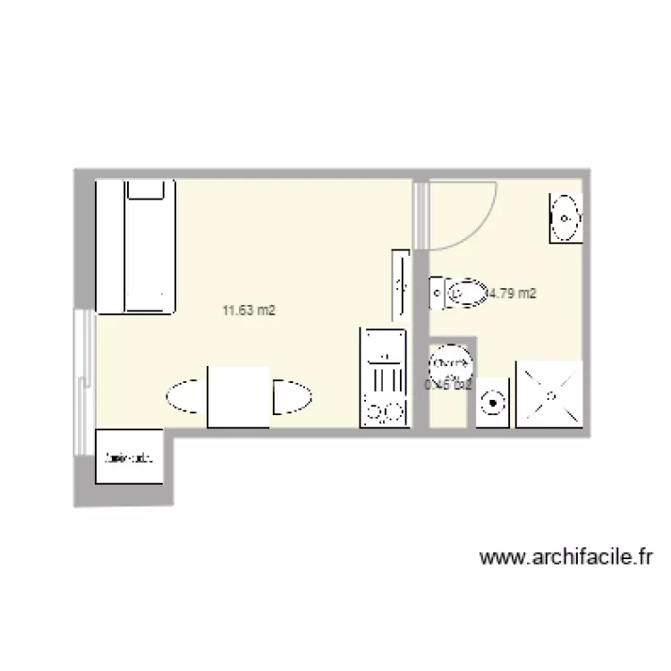 studette. Plan de studette. Plan de