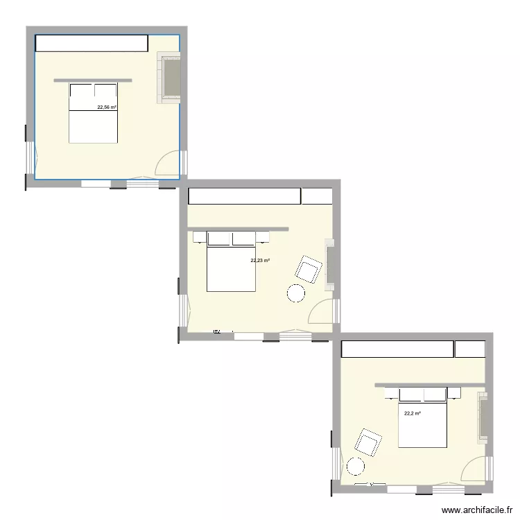 Chambre. Plan de Chambre. Plan de