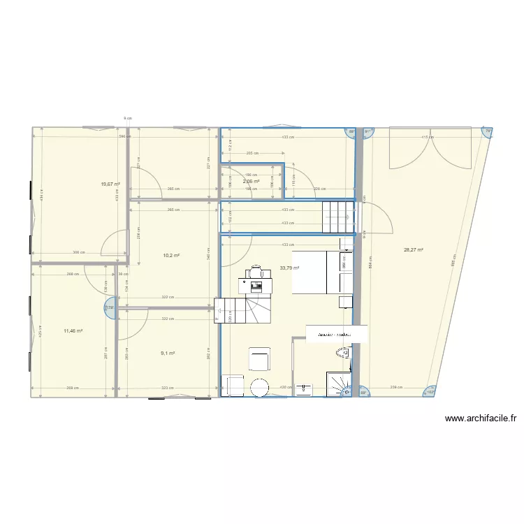 prévision 1er étage St ARCONS oct2021. Plan de prévision 1er étage St ARCONS oct2021. Plan de