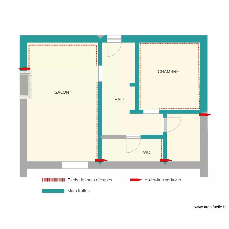 Plant Boucart. Plan de 