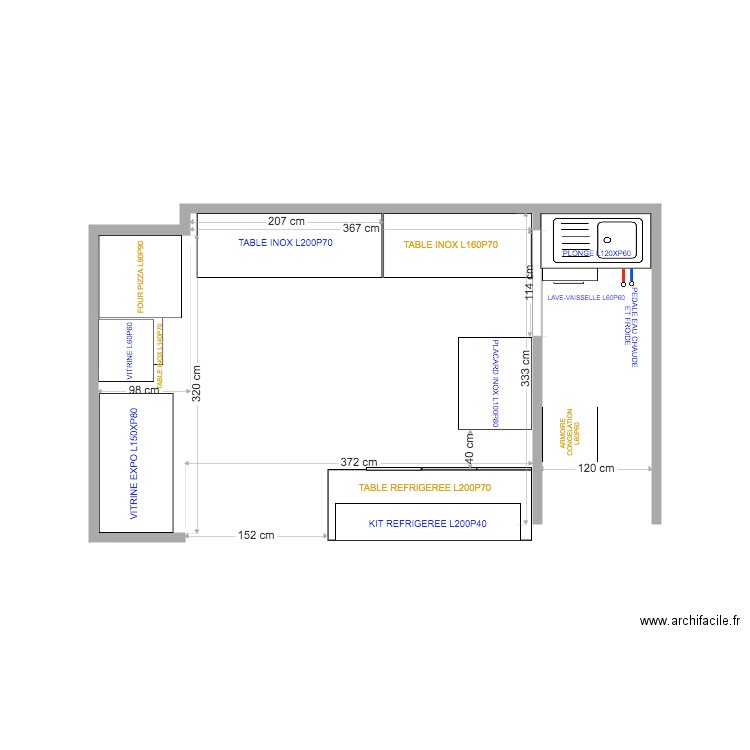 LA PETITE TENDANCE. Plan de 0 pièce et 0 m2