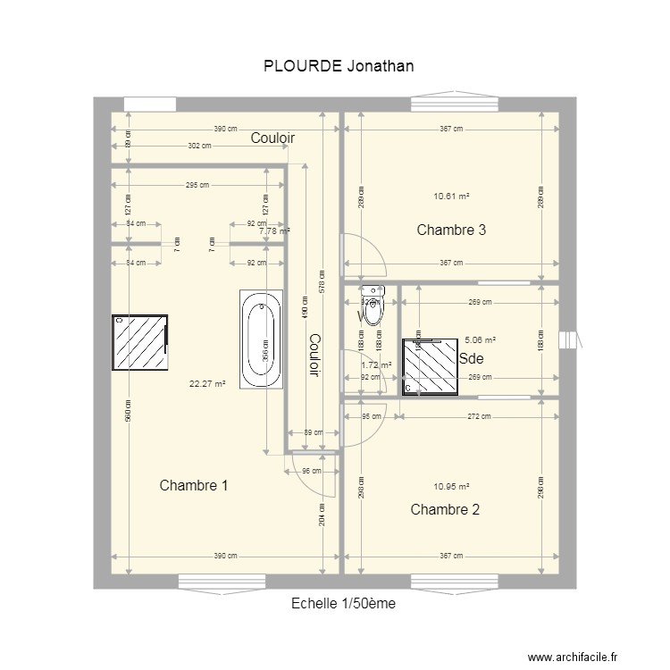 PLOURDE. Plan de 0 pièce et 0 m2