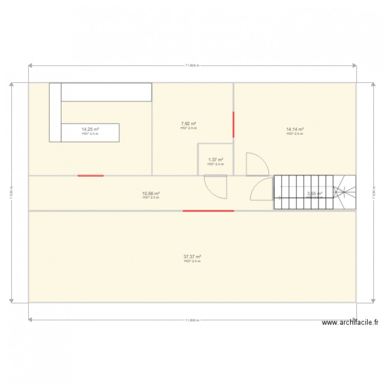 landrevarzec. Plan de 0 pièce et 0 m2