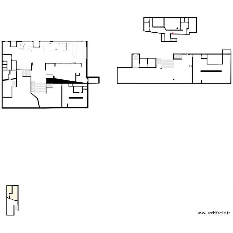  resto Friends st denis. Plan de 