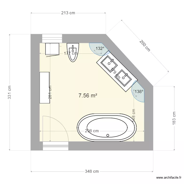 sdb. Plan de sdb. Plan de