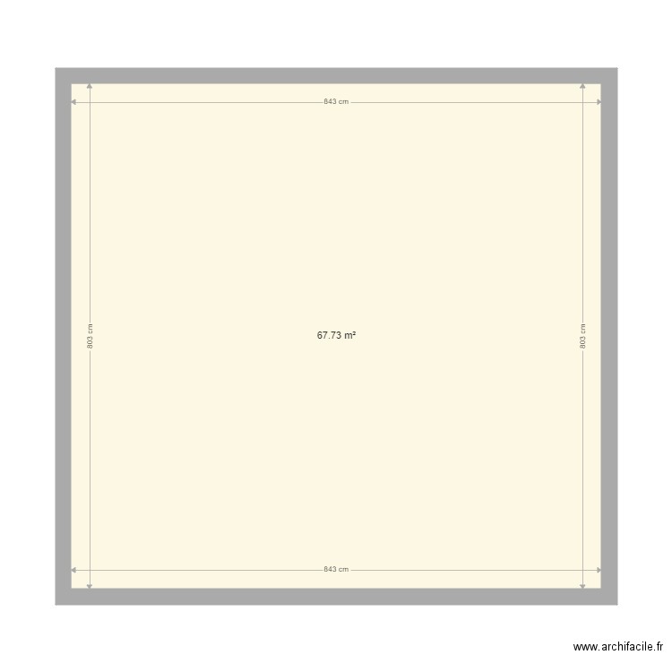 Foucault 60m. Plan de 0 pièce et 0 m2