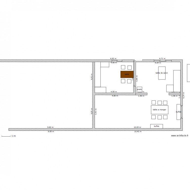 maison. Plan de 0 pièce et 0 m2
