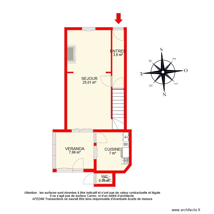 BI 8064 RDC. Plan de 0 pièce et 0 m2