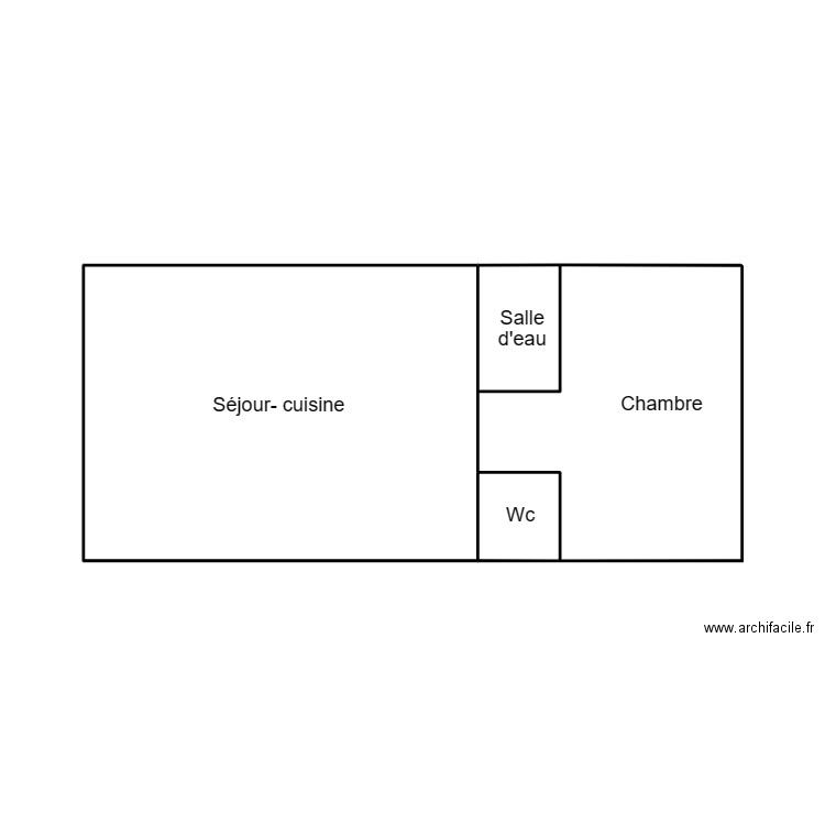 BENODET MELL LOT 3. Plan de 0 pièce et 0 m2