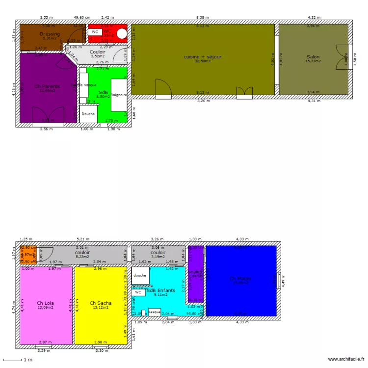 Maison Yoyo projet agrandissement 2.2. Plan de Maison Yoyo projet agrandissement 2.2. Plan de