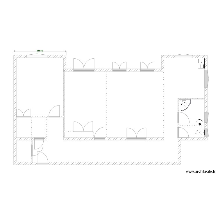 lgt terrier EDL. Plan de 0 pièce et 0 m2